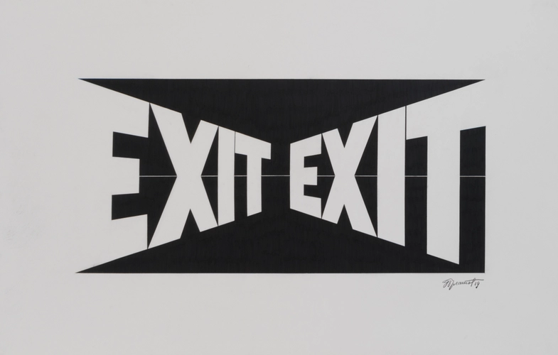 Выставка Эрика Булатова «Exit – Exit» в подборке The Blueprint