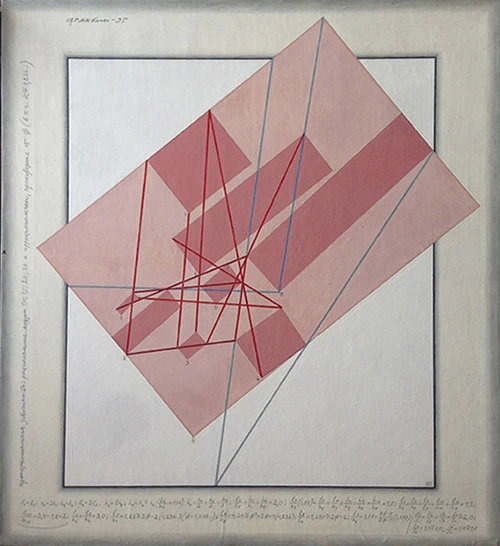 Геометрия определенность восьми прямоугольников. Серия Заметки на полях. 1995
